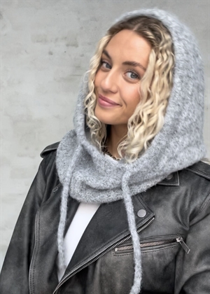 Milu strik balaclava Light Grey Melange Object 